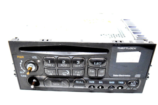 95 96 97 98 99 00 01 02 CHEVY SILVERADO RADIO CD PLAYER MISSING KNOBS