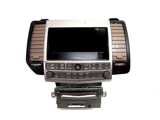 04 05 NISSAN MAXIMA  INFO SCREEN 6 CD RADIO CONTROL CLIMATE CONTROL CD PLAYER