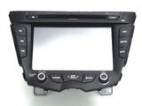 12 13 14 HYUNDAI VELOSTER AM FM RADIO BLUETOOTH MEDIA PLAYER INFO DISPLAY SCREEN