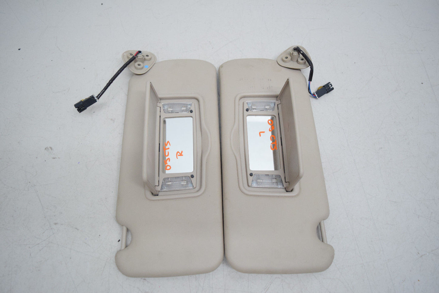 01 02 03 04 05 06 HYUNDAI ELANTRA SUNVISOR SUN VISORS TAN