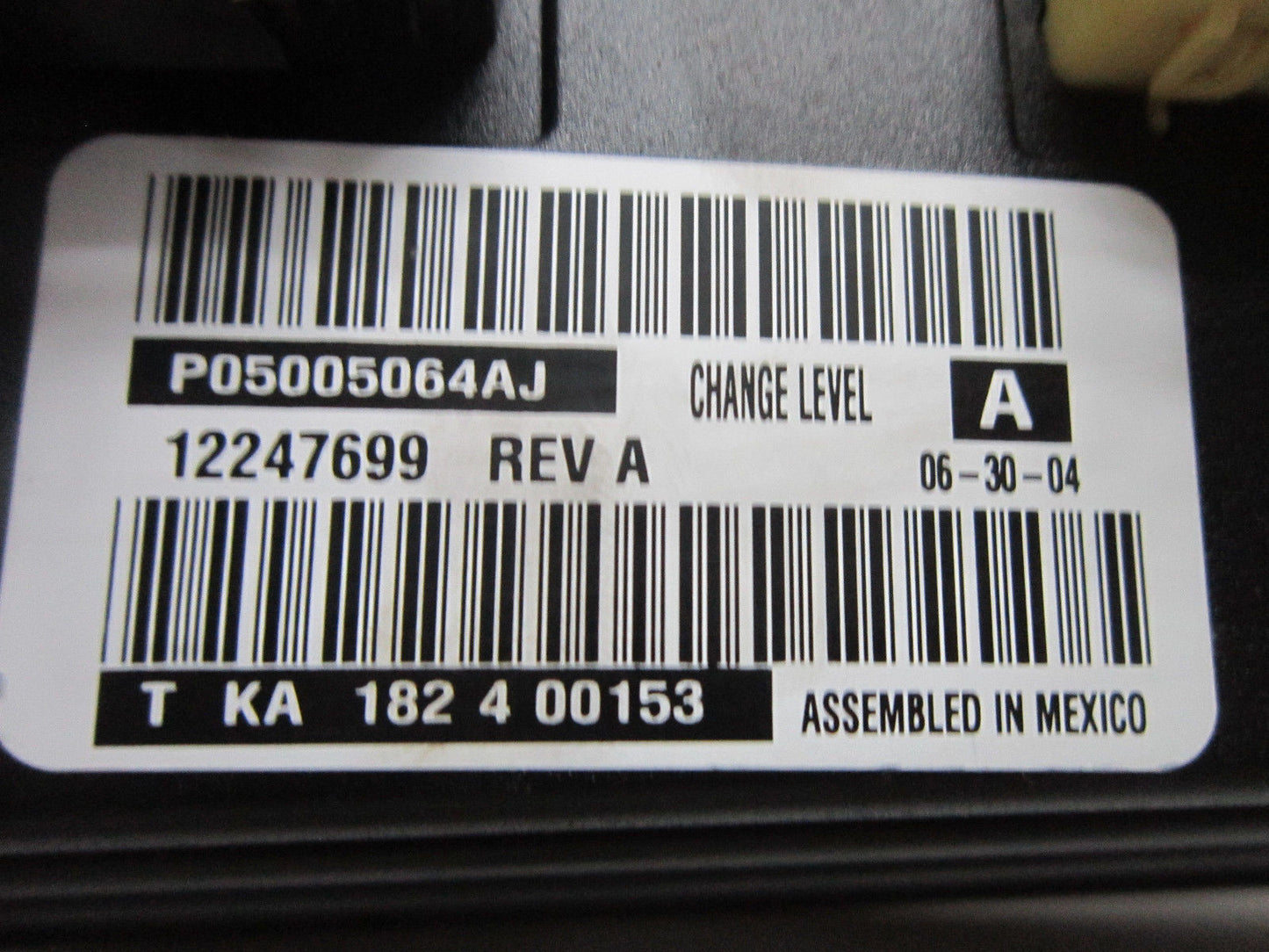 04 05 06 07 08 CHRYSLER PACIFICA DIGITAL CLIMATE CONTROL