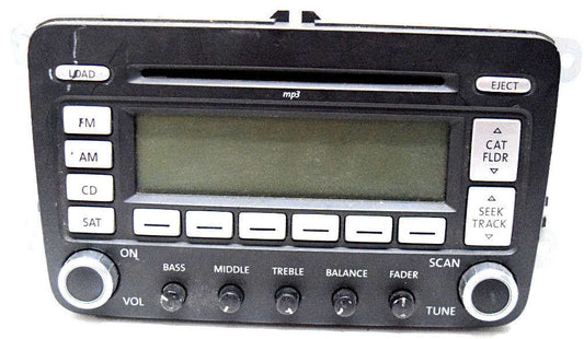06 07 08 09 VW GOLF JETTA RABBIT PASSAT RADIO CD PLAYER OEM