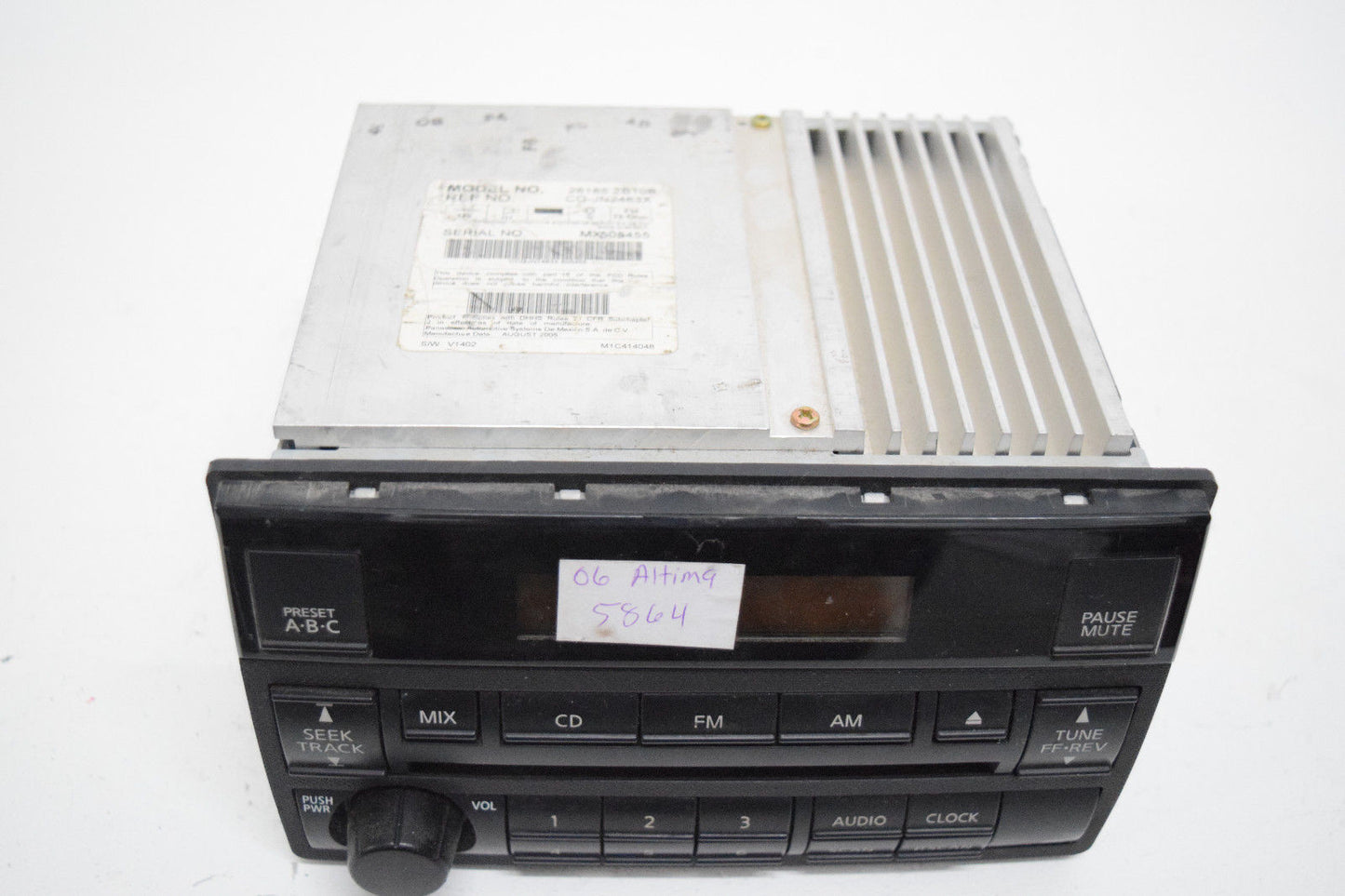 04 05 06 NISSAN ALTIMA RADIO CD PLAYER OEM