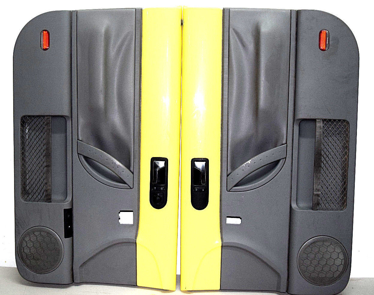 99 00 01 02 03 04 05 06 07 08 09 VW BEETLE DOOR PANEL PANELS  SET YELLOW GRAY