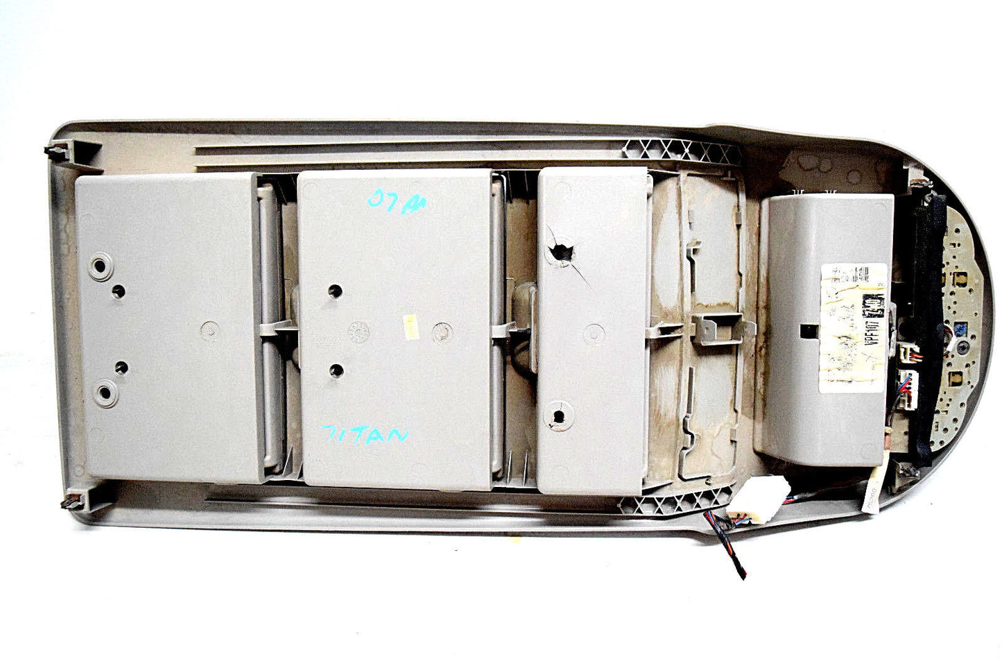 04 05 06 07 NISSAN TITAN ARMADA OVERHEAD CONSOLE STORAGE DOME LIGHT