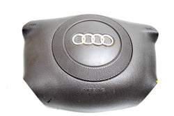 99 00 01 AUDI A6 DRIVER AIRBAG WITH EMBLEM