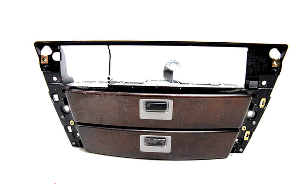 02 03 04 05 BMW 745I 745L1 CENTER CONSOLE STORAGE TREY ASH TRAY RADIO BEZEL