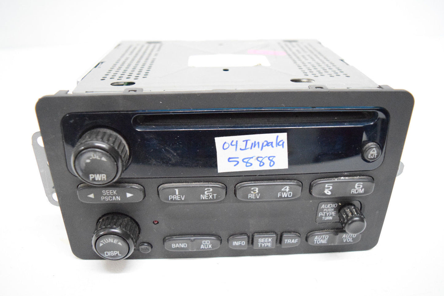 03 04 05 CHEVY IMPALA MONTE CARLO RADIO CD PLAYER OEM