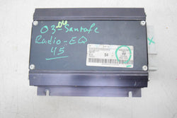 03 04 05 06 HYUNDAI SANTA FE AUDIO AMP AMPLIFIER OEM 96390-26700