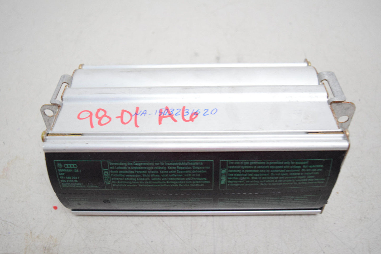 98 99 00 01 AUDI A6 RIGHT PASSENGER AIRBAG NO COVER OEM