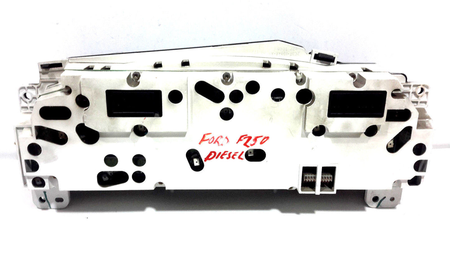 00 01 02 03 04 FORD F250 DIESEL SPEEDOMETER INSTRUMENT CLUSTER