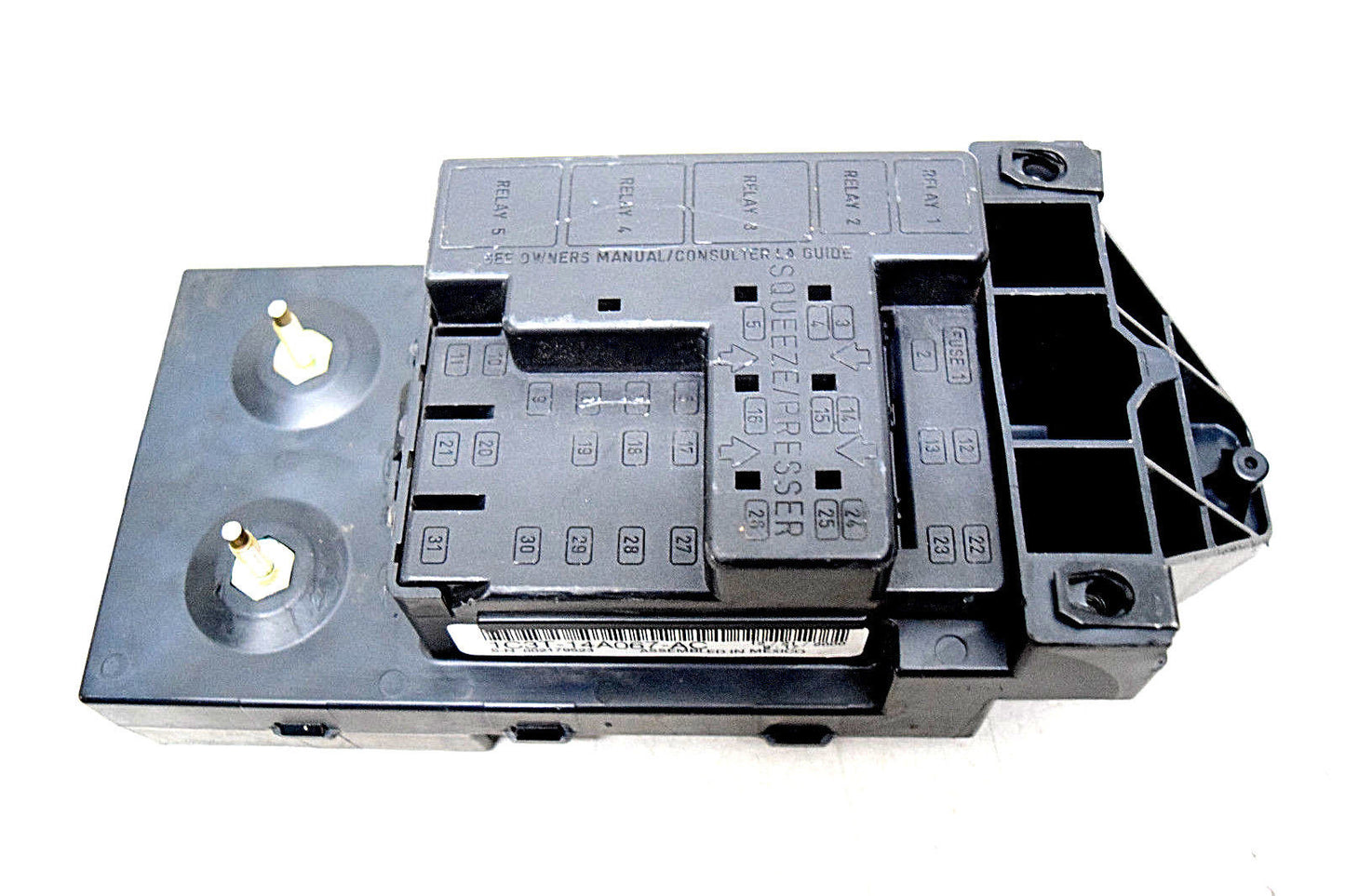01 02 FORD F250 F350 SUPERDUTY UNDER DASH GEM MODULE FUSE BOX NO GEM 1C3T14A067A