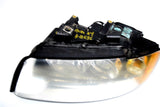 03 04 05 AUDI A4 LEFT DRIVER HEADLIGHT HEAD LIGHT