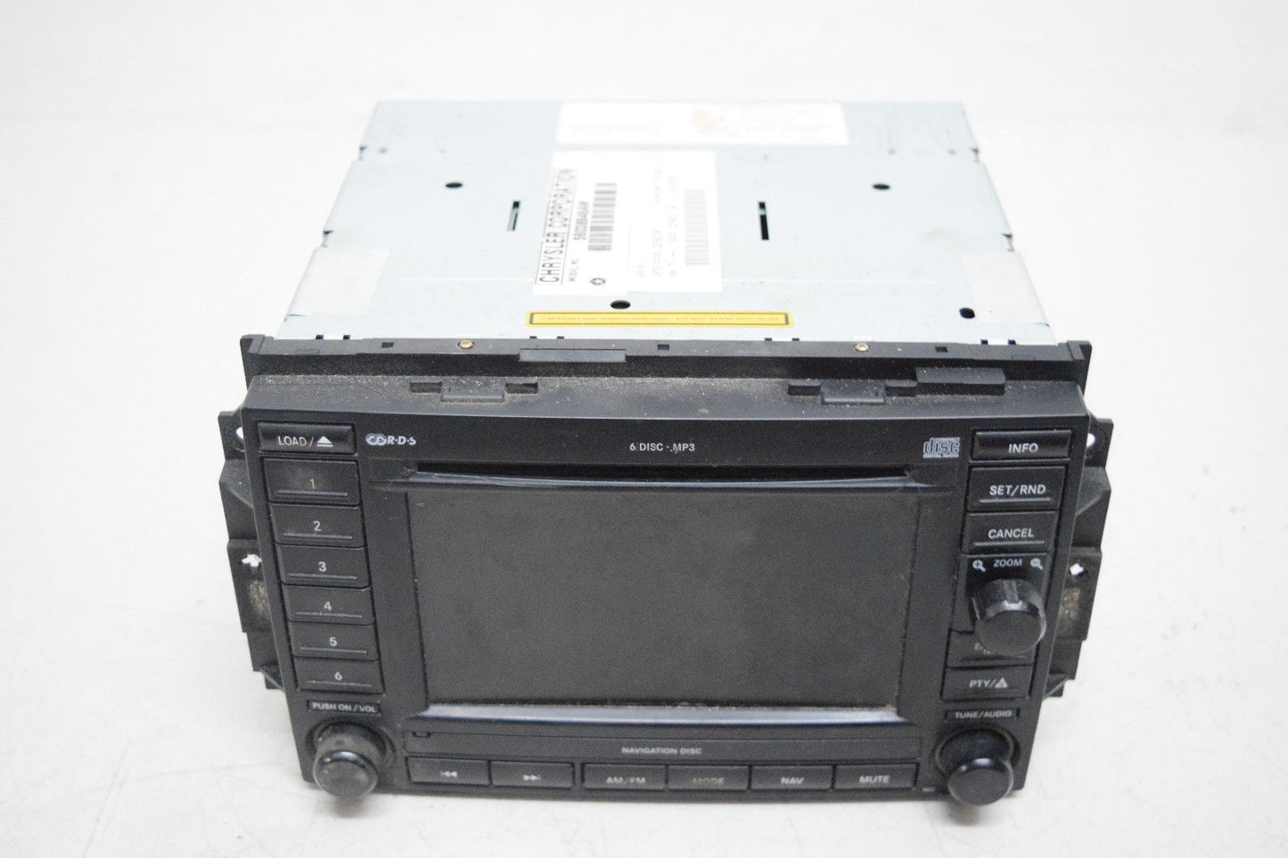 06 07 08 JEEP COMMANDER CHEROKEE DURANGO NAVIGATION SYSTEM FOR PARTS ONLY