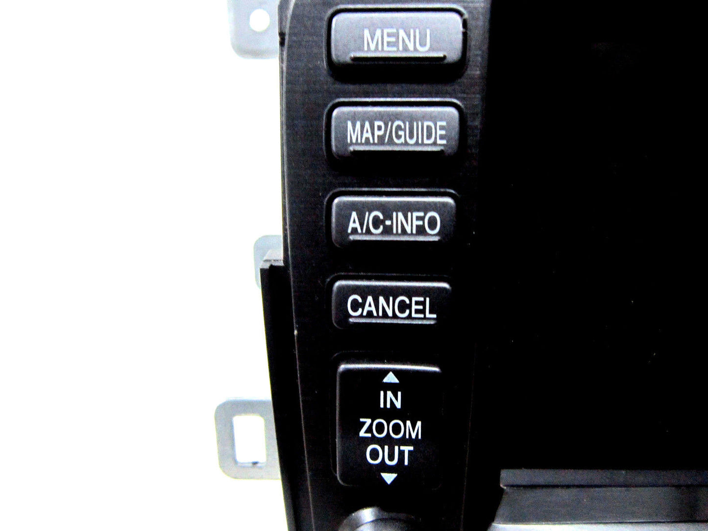 04 ACURA MDX NAVIGATION SCREEN RADIO CD CASSETTE PLAYER REAR DVD CONTROL