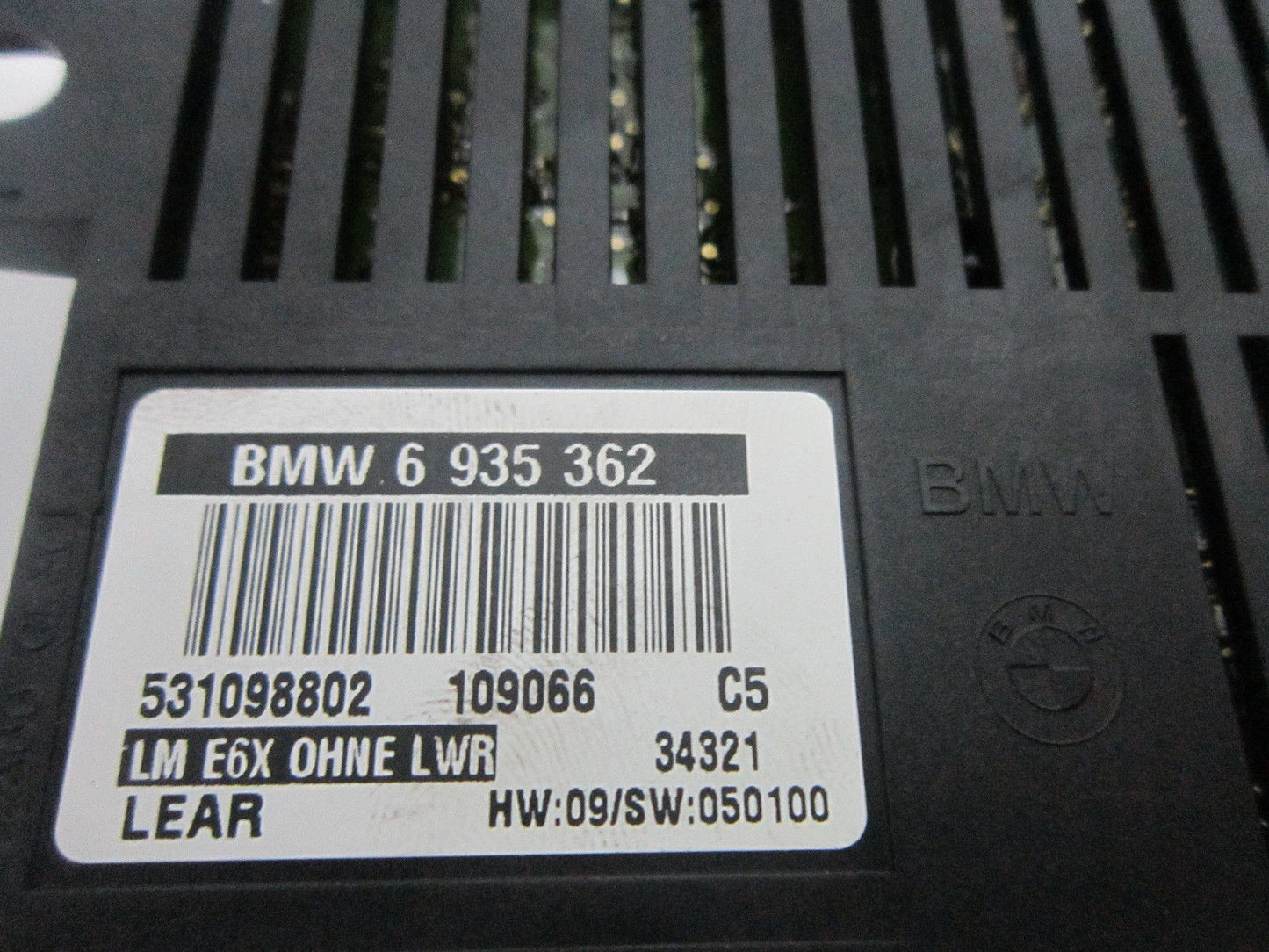 02 03 04 05 BMW 745i 745LI XENON HEADLIGHT CONTROL MODULE 6 935 362