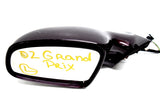 97 98 99 00 01 02 03 PONTIAC GRAND PRIX LEFT DRIVER SIDE VIEW MIRROR PLUM PURPLE