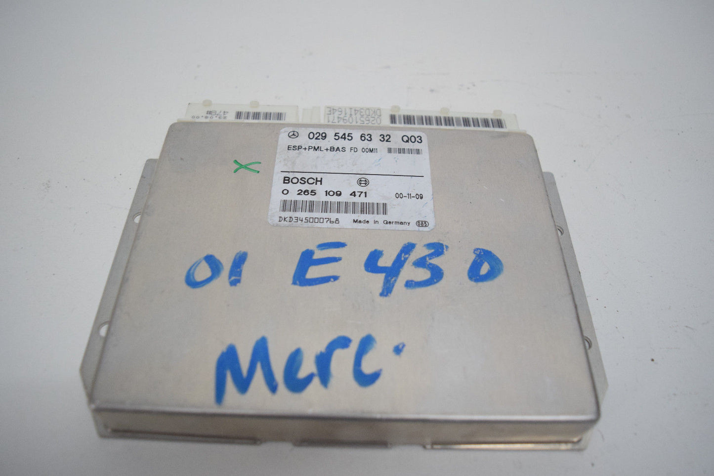98 99 00 01 02 E430 E320 ECU ECM ENGINE COMPUTER 0295456332Q03