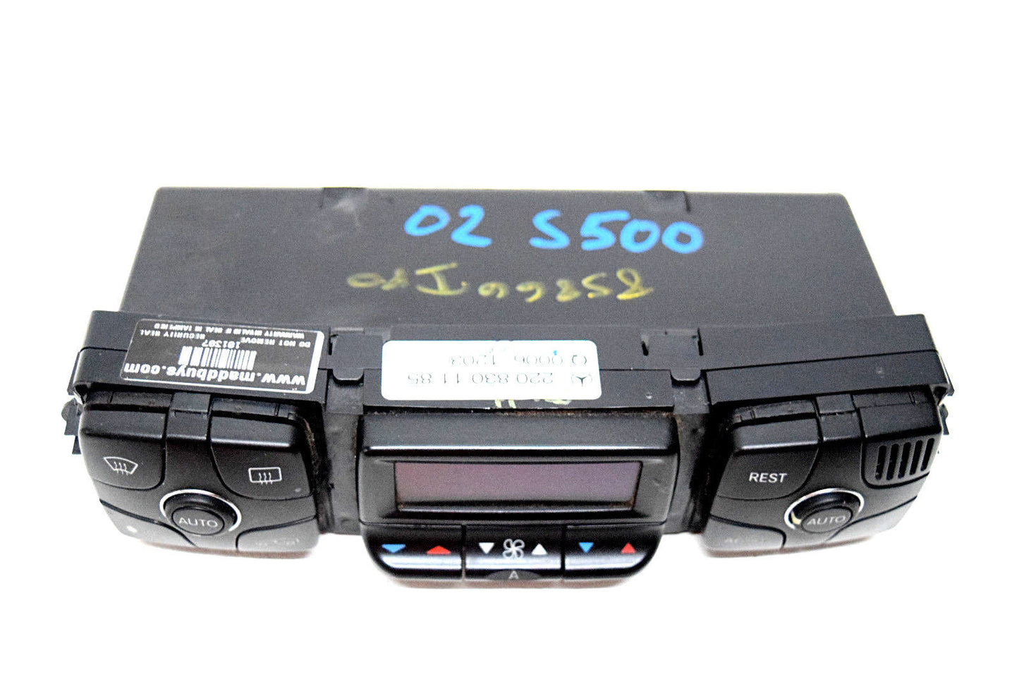 00 01 02 03 04 05 06 MERCEDES S500 S600 DIGITAL CLIMATE CONTROL OEM