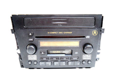 01 02 03 ACURA CL RADIO 6 DISC CD CASSETTE PLAYER WITH STORAGE OEM PARTS ONLY