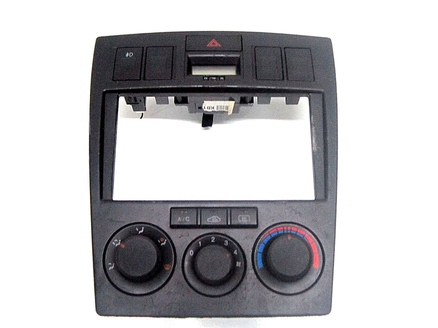 03 04 05 06 HYUNDAI TIBURON CLIMATE CONTROL DASH BEZEL