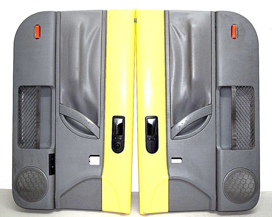 99 00 01 02 03 04 05 06 07 08 09 VW BEETLE DOOR PANEL PANELS  SET YELLOW GRAY