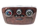 06 07 08 HYUNDAI SONATA CLIMATE CONTROL WOOD GRAIN