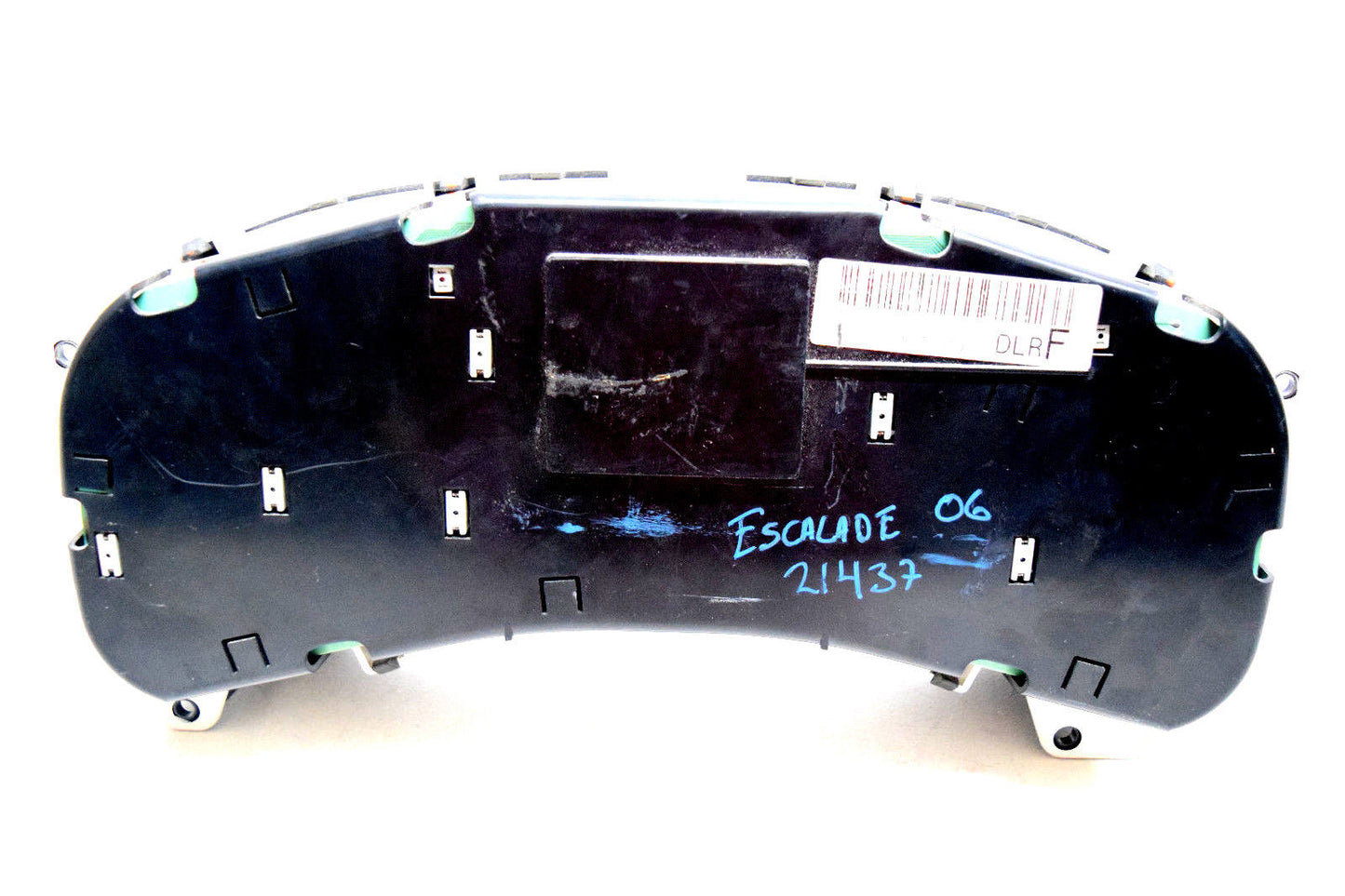 00 01 02 CADILLAC  ESCALADE  SPEEDOMETER INSTRUMENT CLUSTER CHROME BLUE NICE