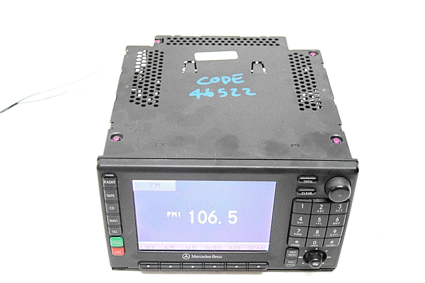 01 02 03 04 05 MERCEDES BENZ ML CLASS ML320 ML420 ML500 RADIO NO NAVI WITH CODE