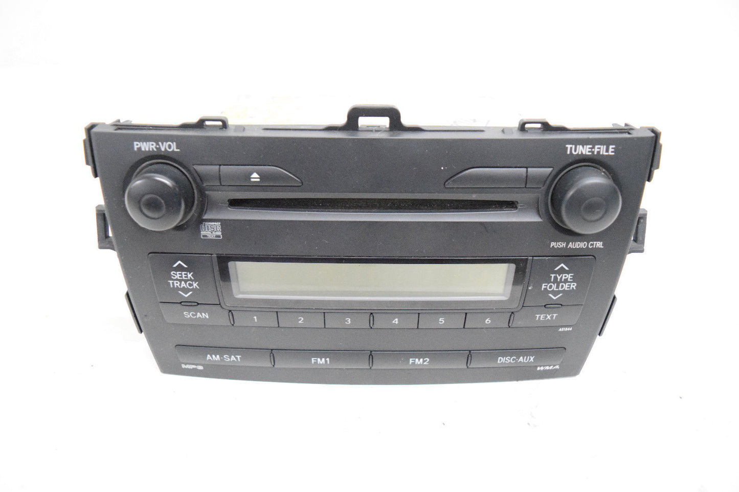 09 10 TOYOTA COROLLA RADIO CD PLAYER  OEM
