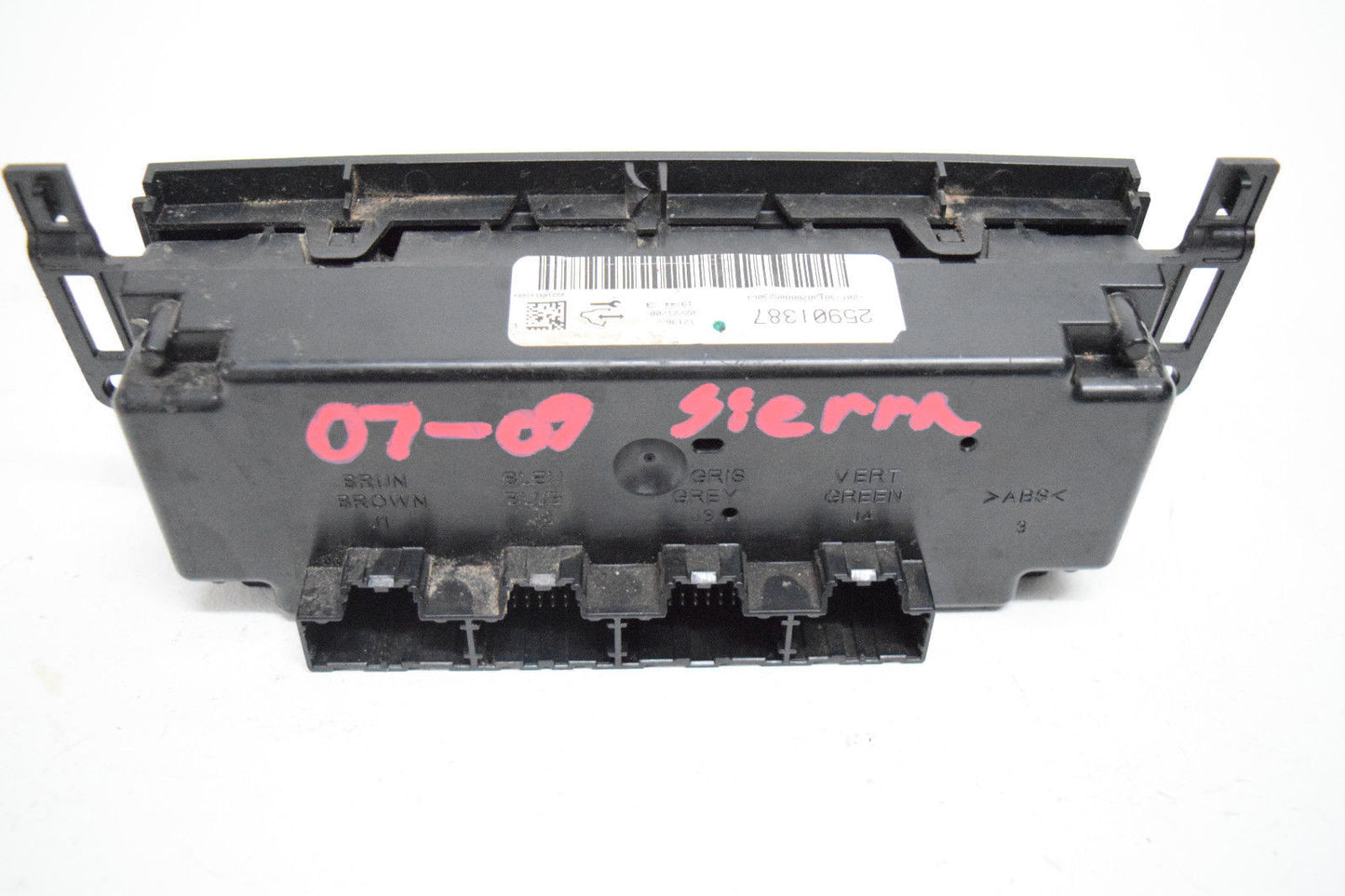 07 08 09 CHEVY SILVERADO SIERRA CLIMATE CONTROL OEM