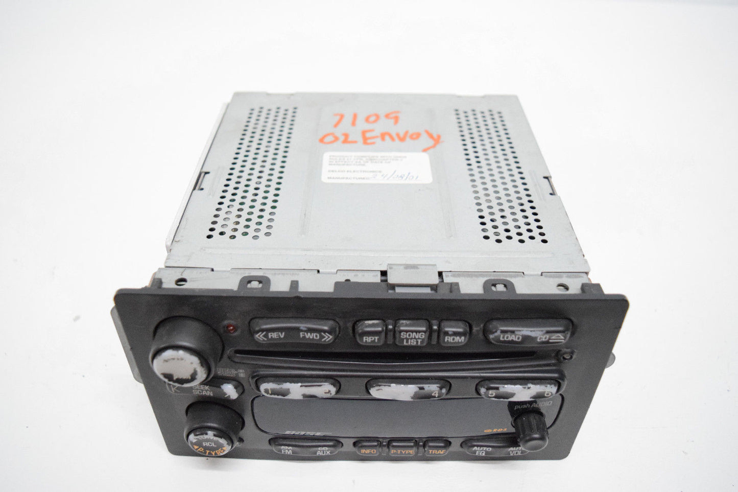 02 03 CHEVY TRAILBLAZER ENVOY RADIO CD PLAYER OEM