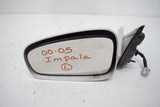 01 02 03 04 05 CHEVY IMPALA LEFT DRIVER SIDE VIEW MIRROR PEARL WHITE