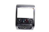 04 05 06 07 08 FORD F-150 F150 CLIMATE CONTROL DOUBLE DIN DASH BEZEL BLACK