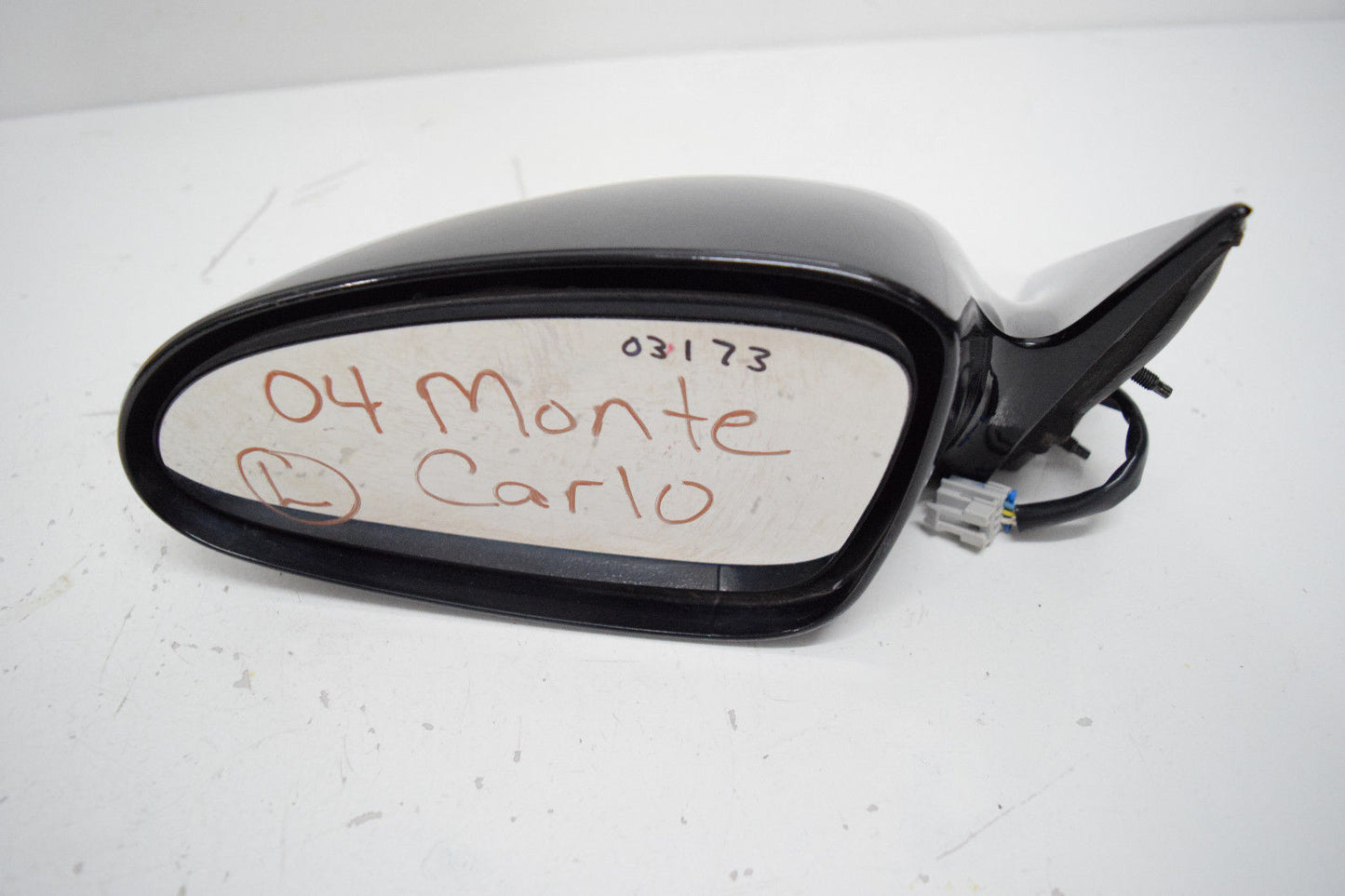 00 01 02 03 04 05 CHEVY MONTE CARLO LEFT DRIVER MIRROR BLACK
