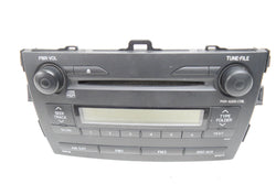 09 10 TOYOTA COROLLA RADIO CD PLAYER  OEM