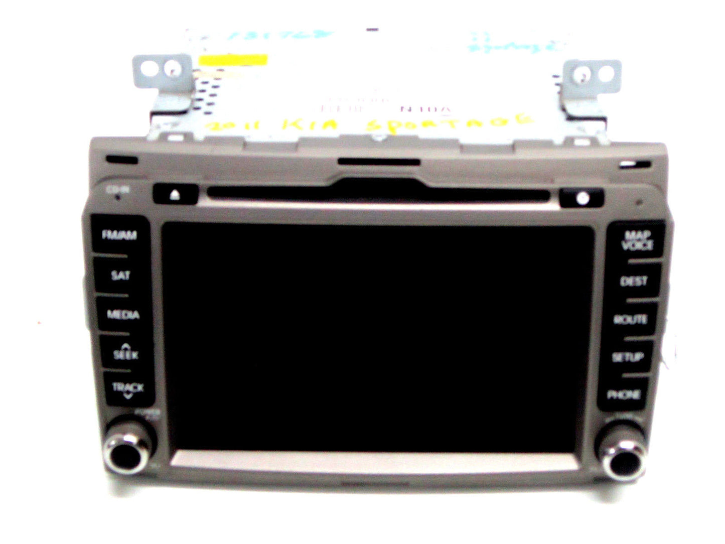 10 11 12 13 KIA SPORTAGE NAVIGATION RADIO CD PLAYER FOR PARTS ONLY