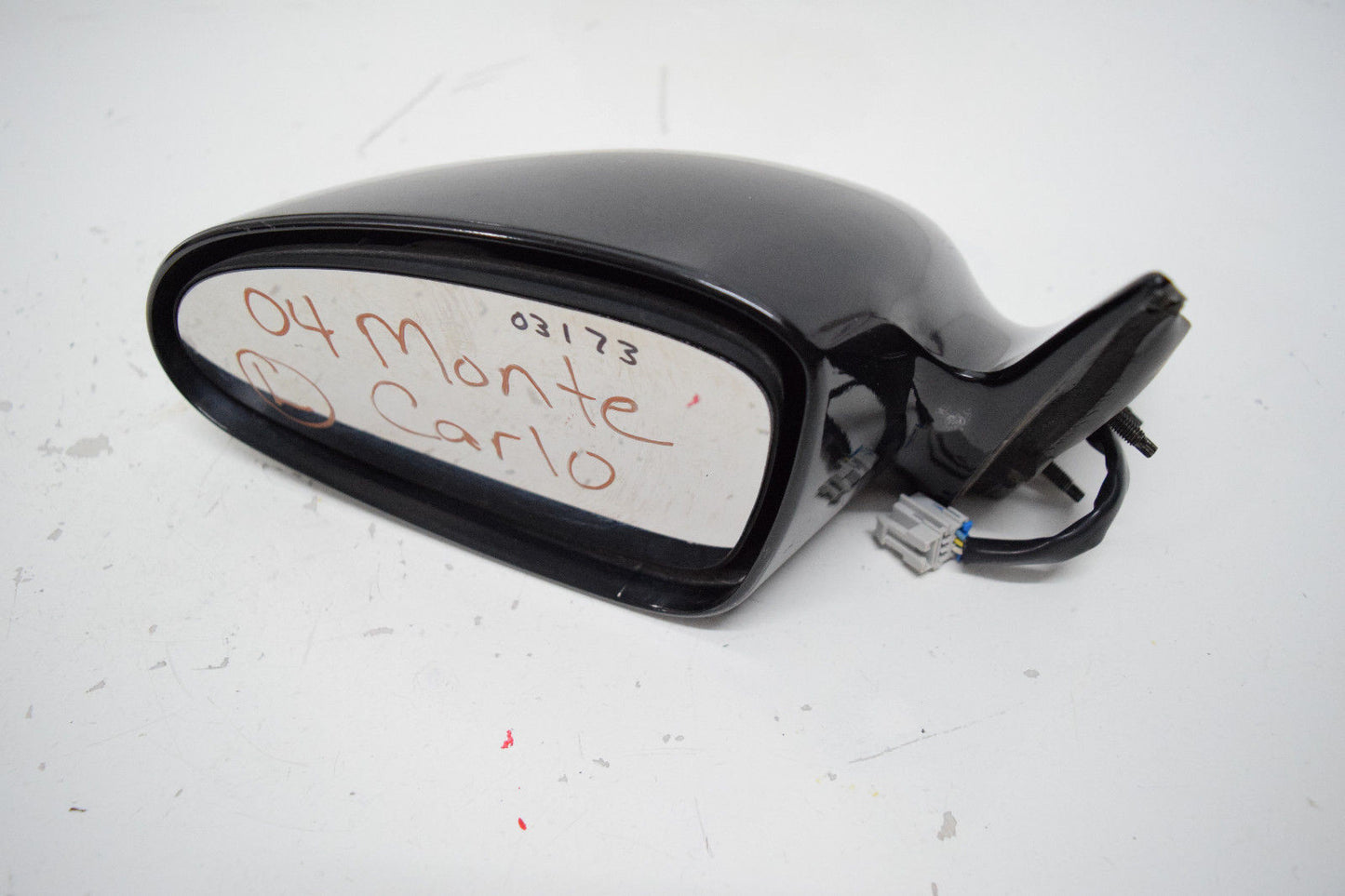 00 01 02 03 04 05 CHEVY MONTE CARLO LEFT DRIVER MIRROR BLACK