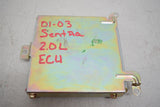00 01 02 NISSAN SENTRA ECU ECM ENGINE COMPUTER MEC22-521 OEM