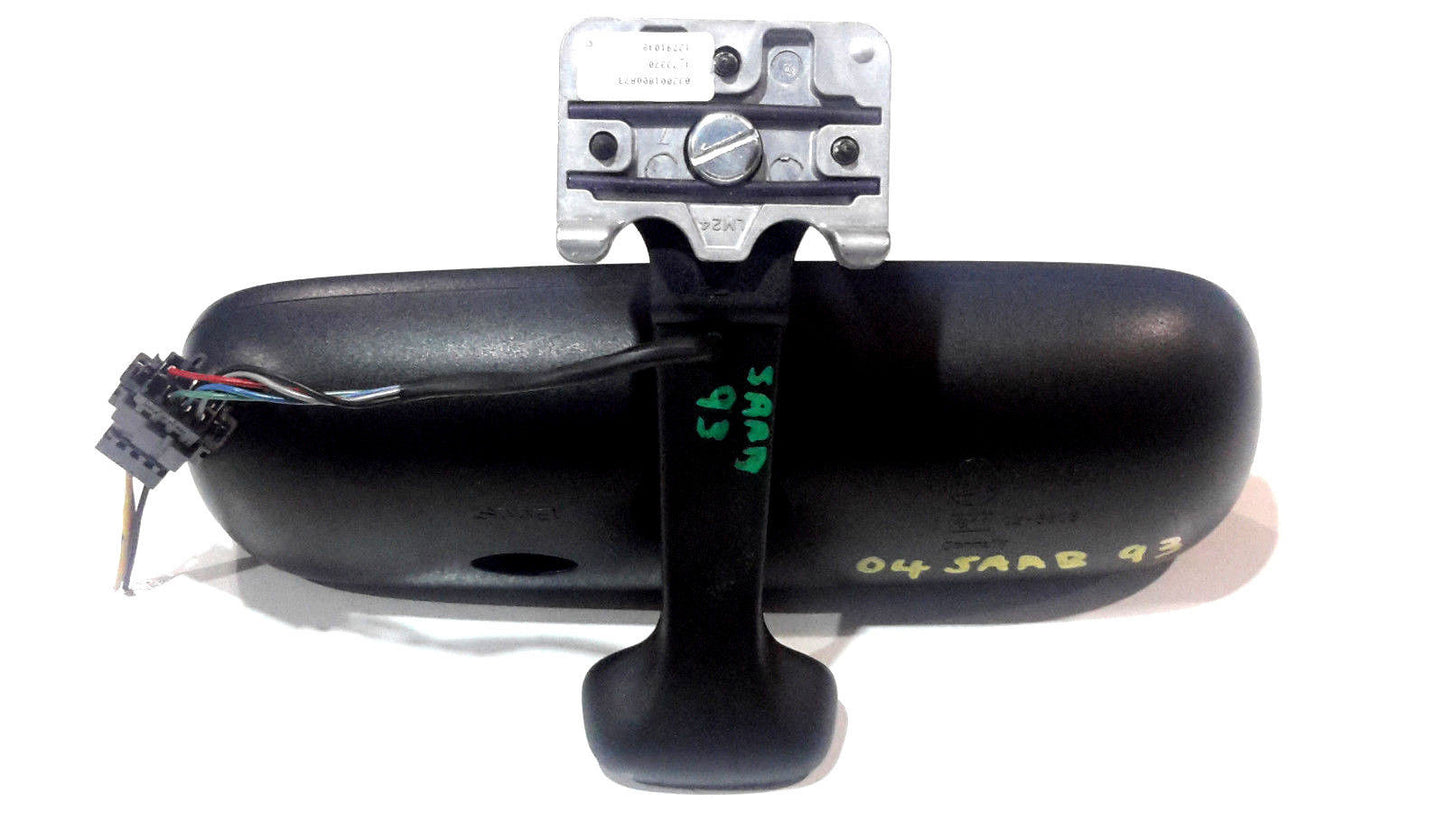 03 04 05 06 07 SAAB 9-3 93 REARVIEW MIRROR AUTO DIM HOME LINK