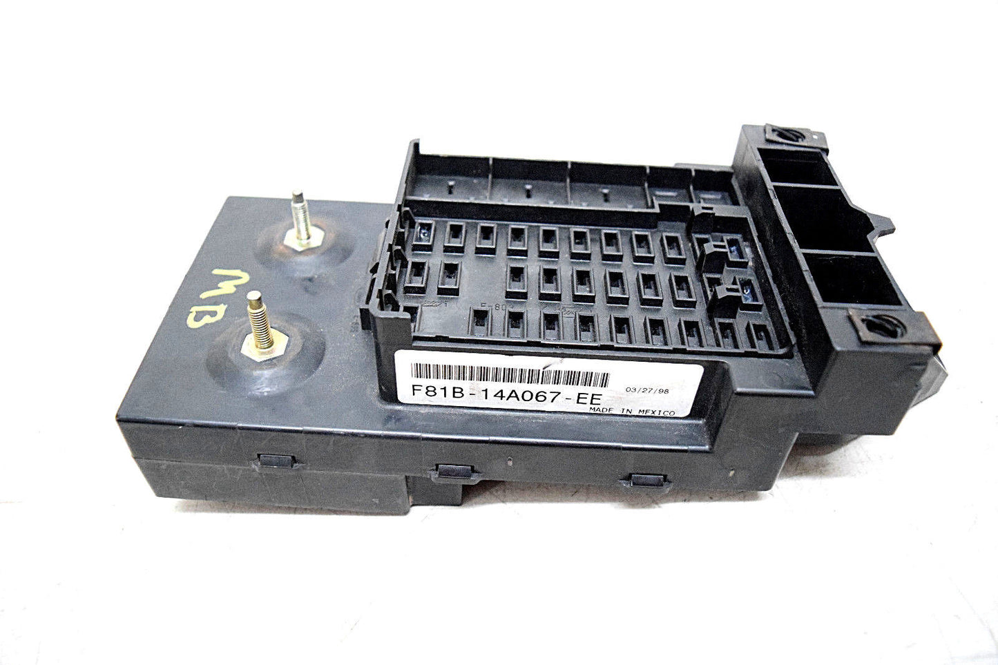 99 00 01 02 03 FORD F150 F250 UNDER DASH FUSEBOX NO GEM 1L3T14A067BB