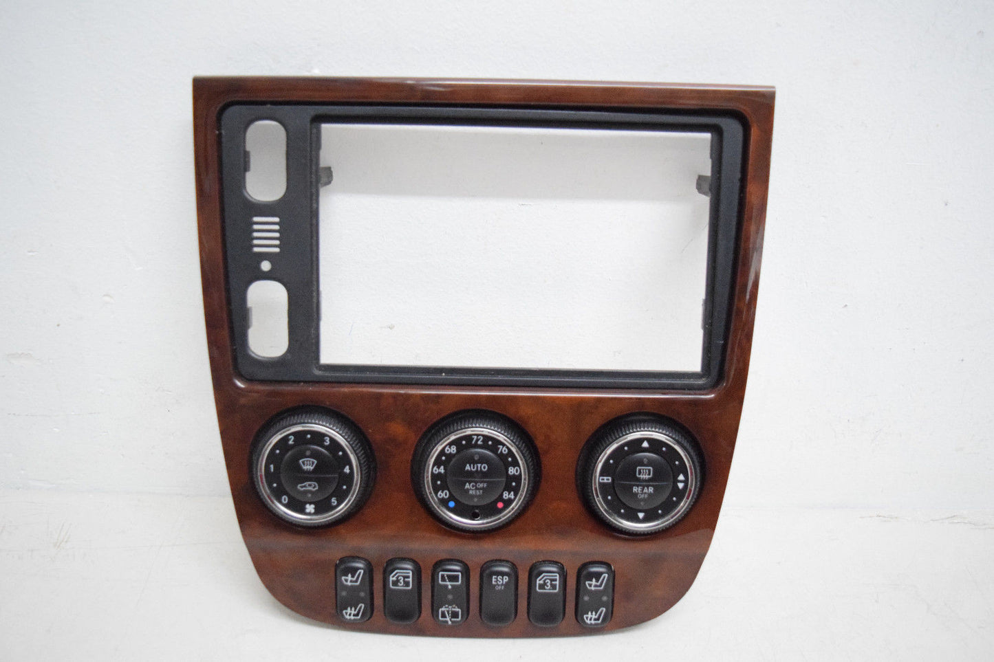 02 03 04 05 MERCEDES ML320 ML430 ML500 CLIMATE CONTROL DASH BEZEL OEM