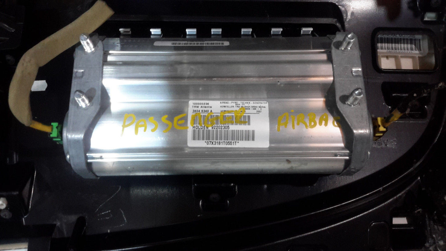 08 09 PONTIAC G8 DASH DASHBOARD PASSENGER AIRBAG