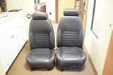 99 00 01 02 03 04 05 FORD MUSTANG GT LEATHER SEAT SET POWERED DRIVER SEAT OEM