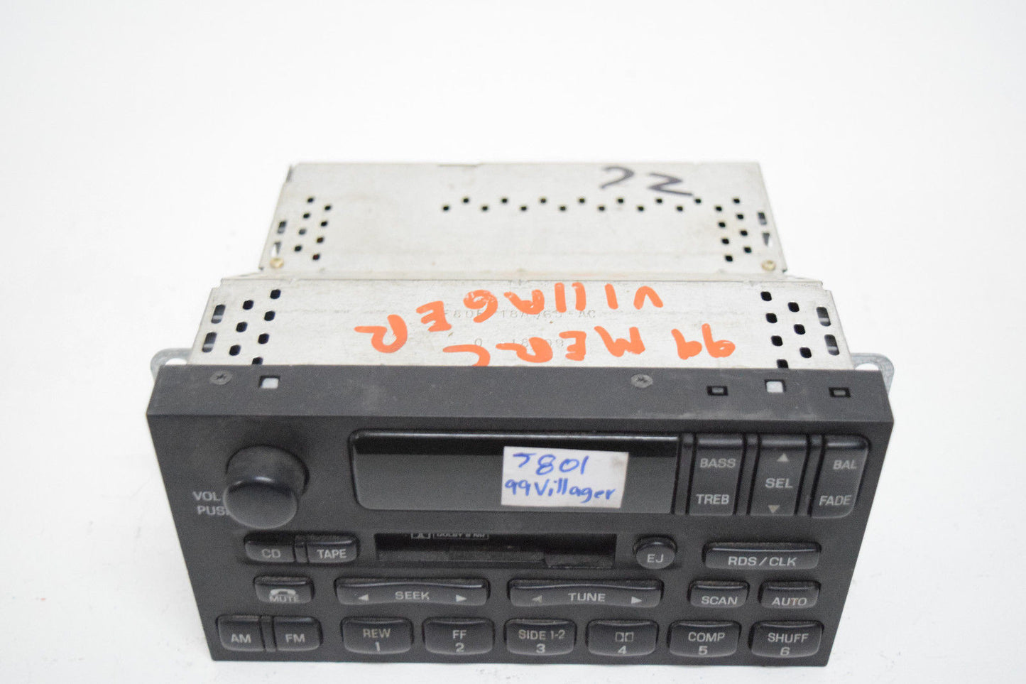 99 00 01 02 MERCURY VILLAGER RADIO CASSETTE PLAYER