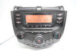 03 04 05 06 07 HONDA ACCORD RADIO CD PLAYER RADIO DUAL CLIMATE WITH CODE