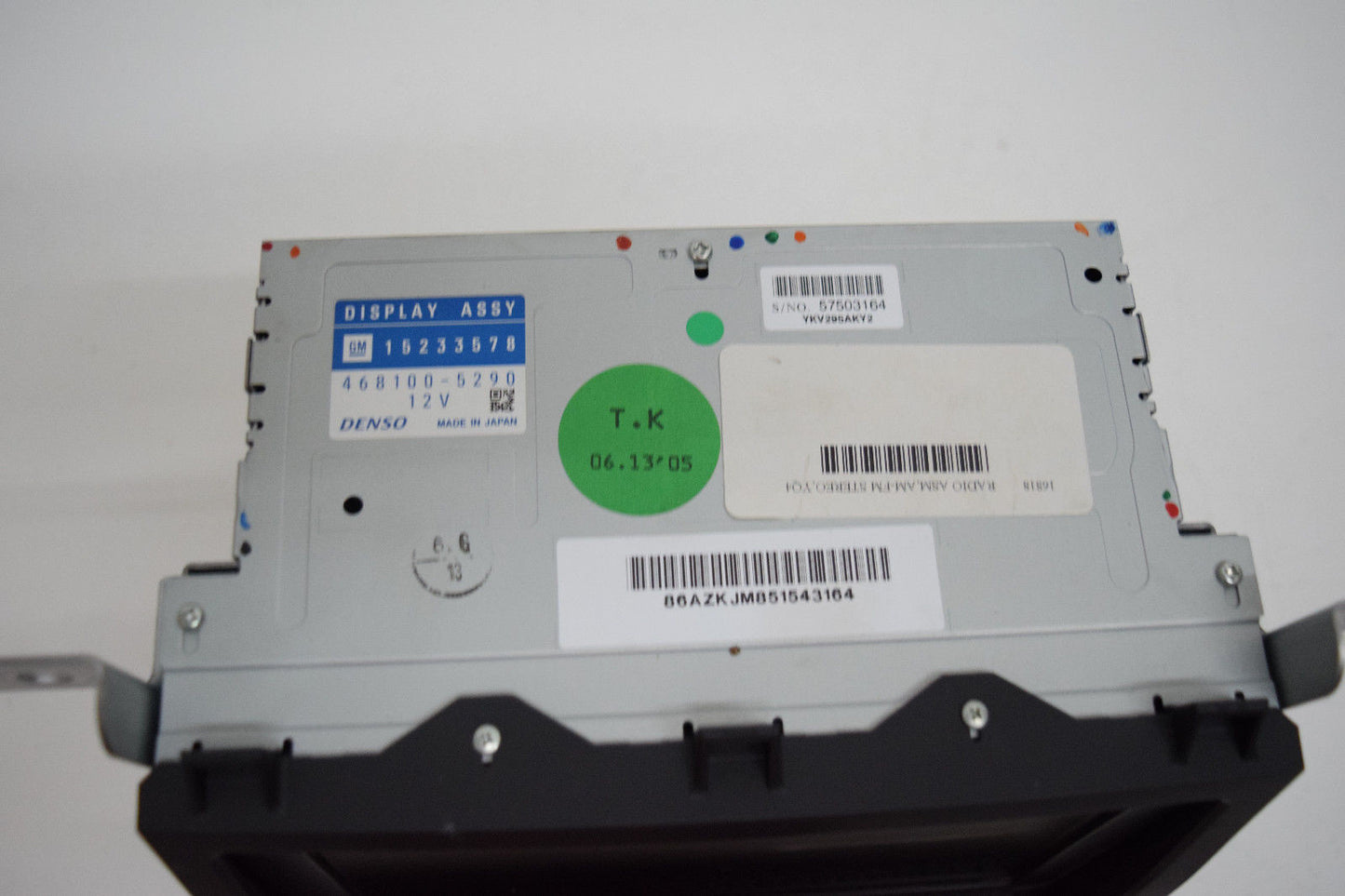 05 06 07 CADILLAC STS 6 DISC CD PLAYER RADIO NAVIGATION INFO DISPLAY