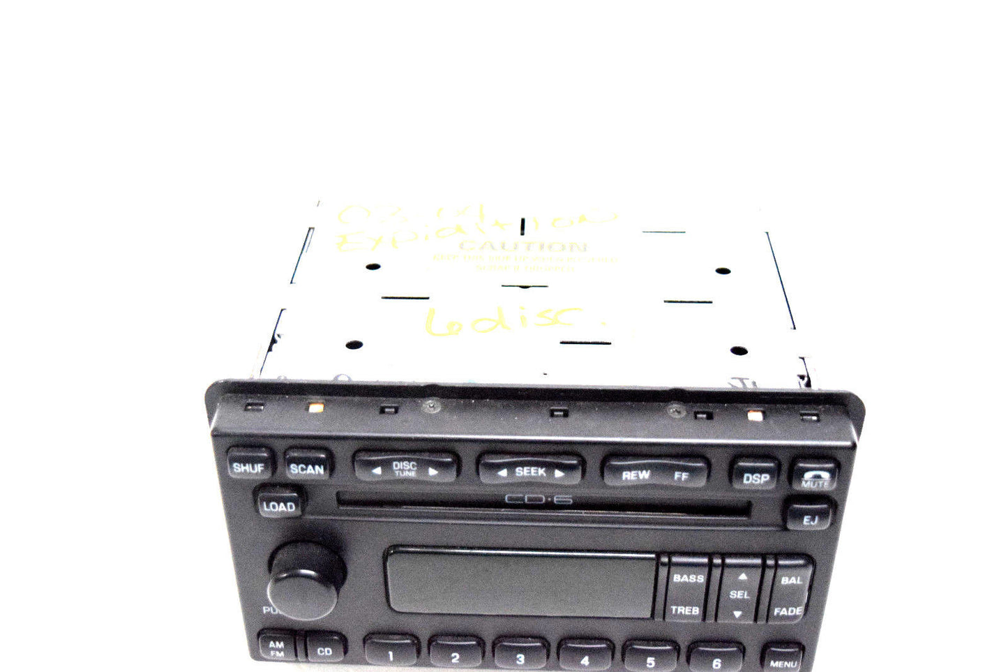 03 04 05 FORD EXPLORER EXPEDITION 6 DISC RADIO CD PLAYER PARTS ONLY