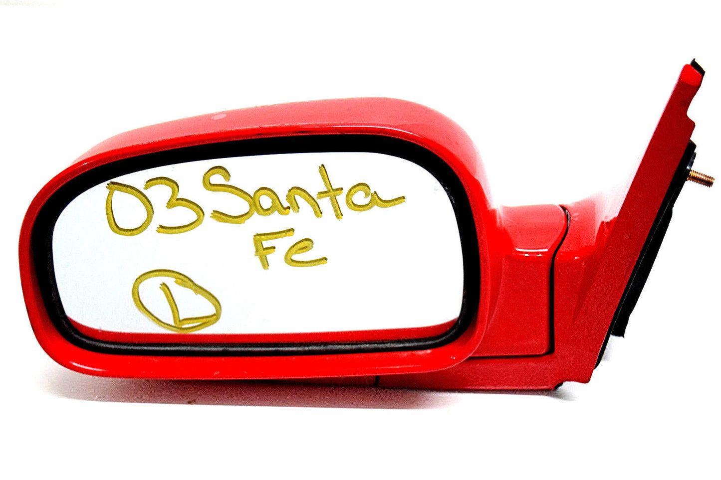01 02 03 04 05 06 HYUNDAI SANTA FE LEFT DRIVER SIDE MIRROR RED