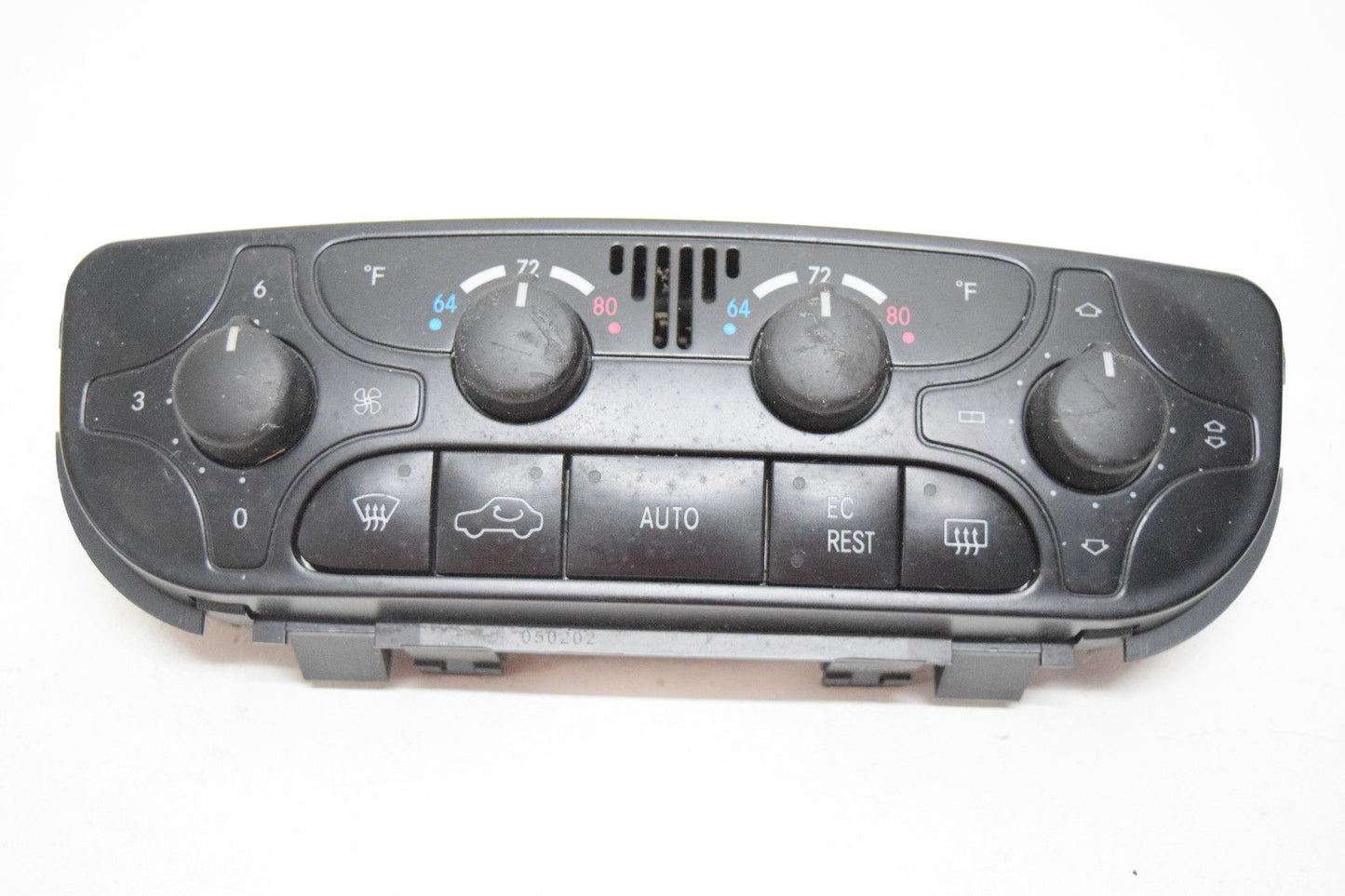 02 03 04 05 MERCEDES C230 CLIMATE CONTROL DUEL DUAL